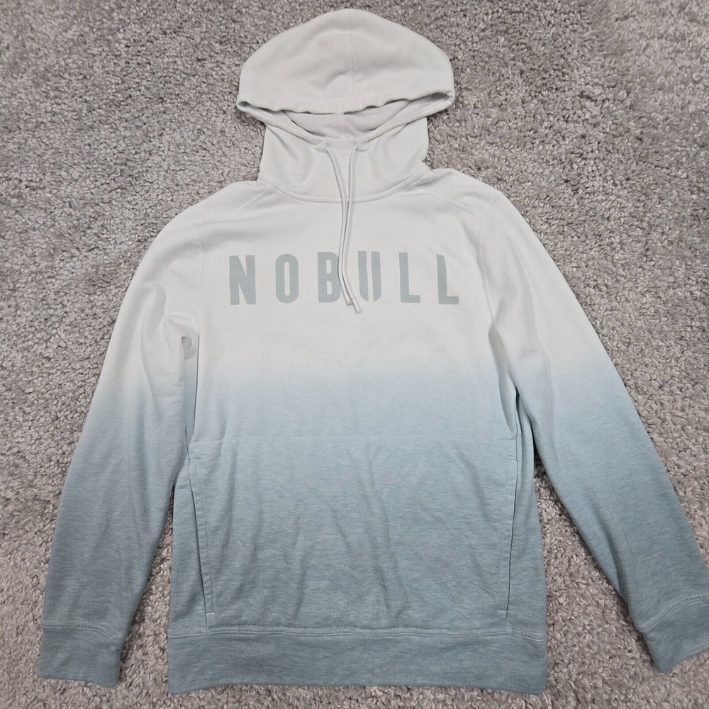 Nobull Womens Ombre Hoodie Long Sleeve Sweatshirt Size S Casual Athleisure